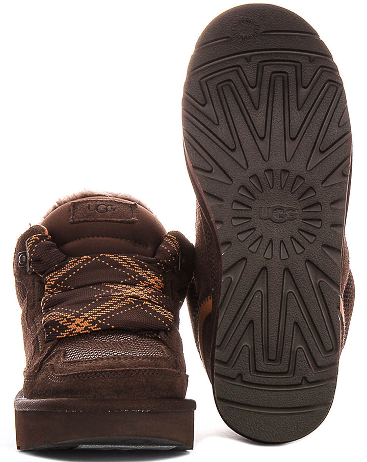 Ugg Australia W Lowmel In Dark Brown For Women