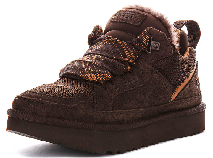 Ugg Australia W Lowmel In Dark Brown For Women