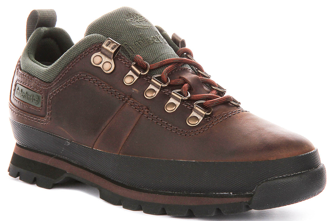 Timberland Euro Hiker Low In Brown For Men
