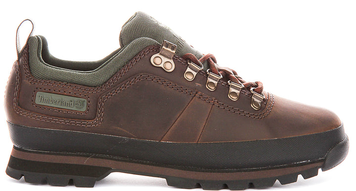 Timberland Euro Hiker Low In Brown For Men