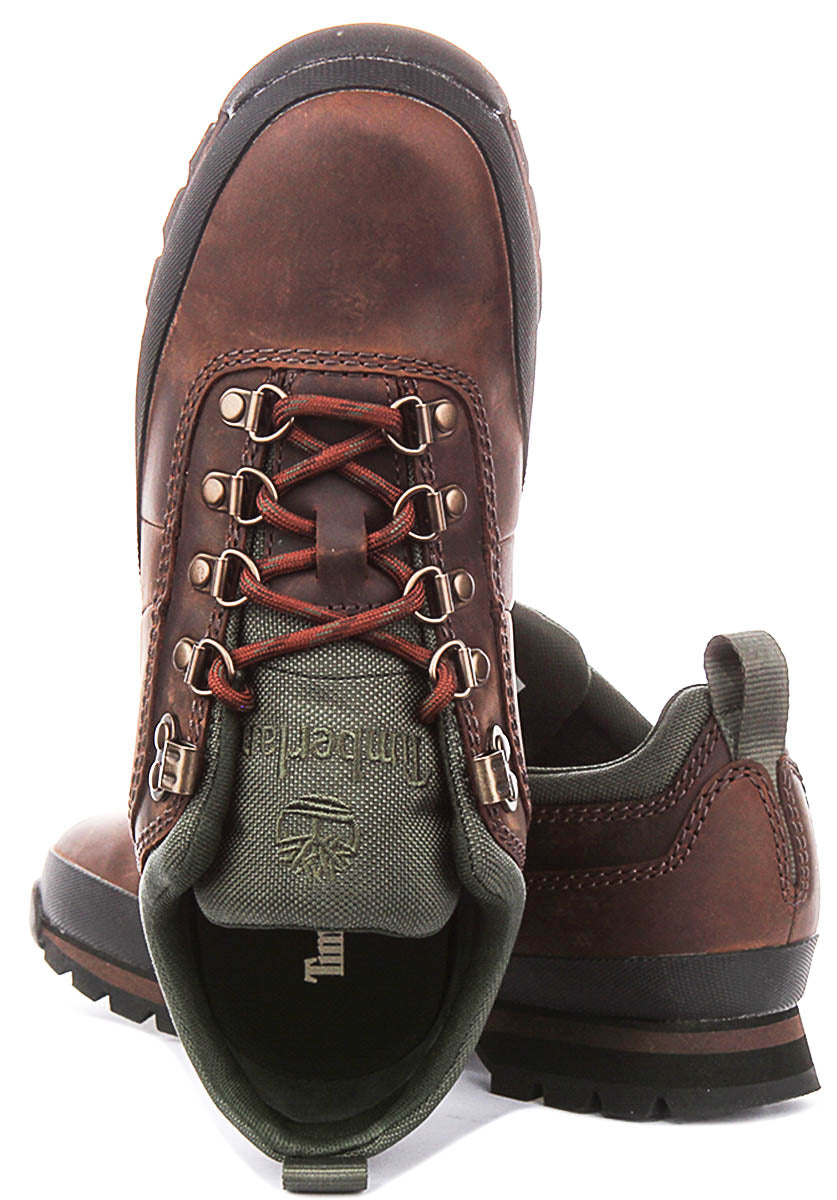 Timberland Euro Hiker Low In Brown For Men