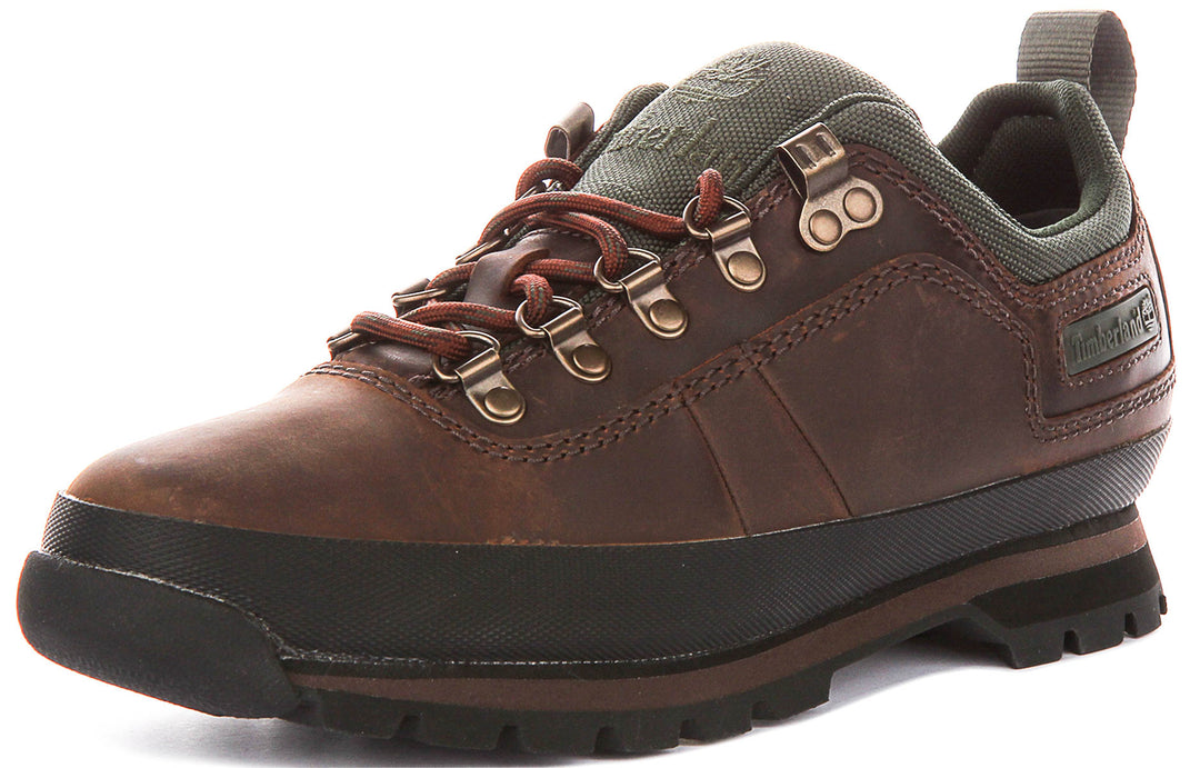 Timberland Euro Hiker Low In Brown For Men
