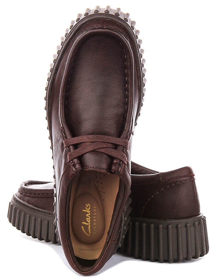 Clarks Torhill Bee In Dark Brown For Women
