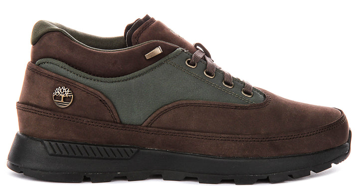 Timberland Euro Grid In Dark Brown For Men Trainer