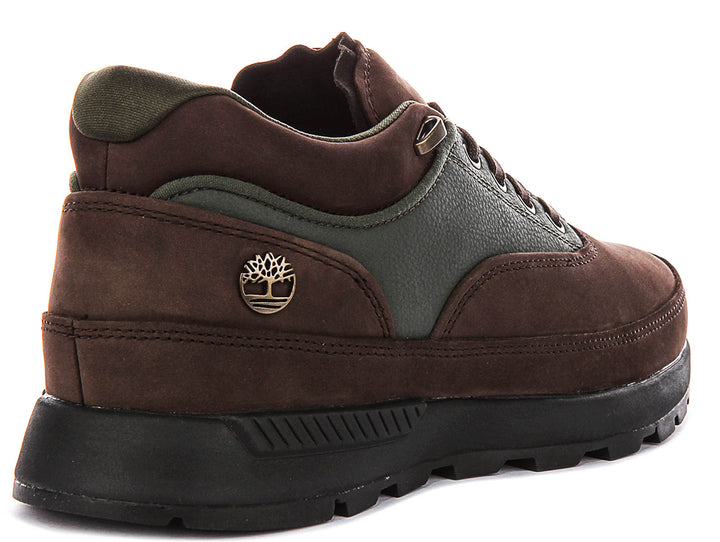 Timberland Euro Grid In Dark Brown For Men Trainer