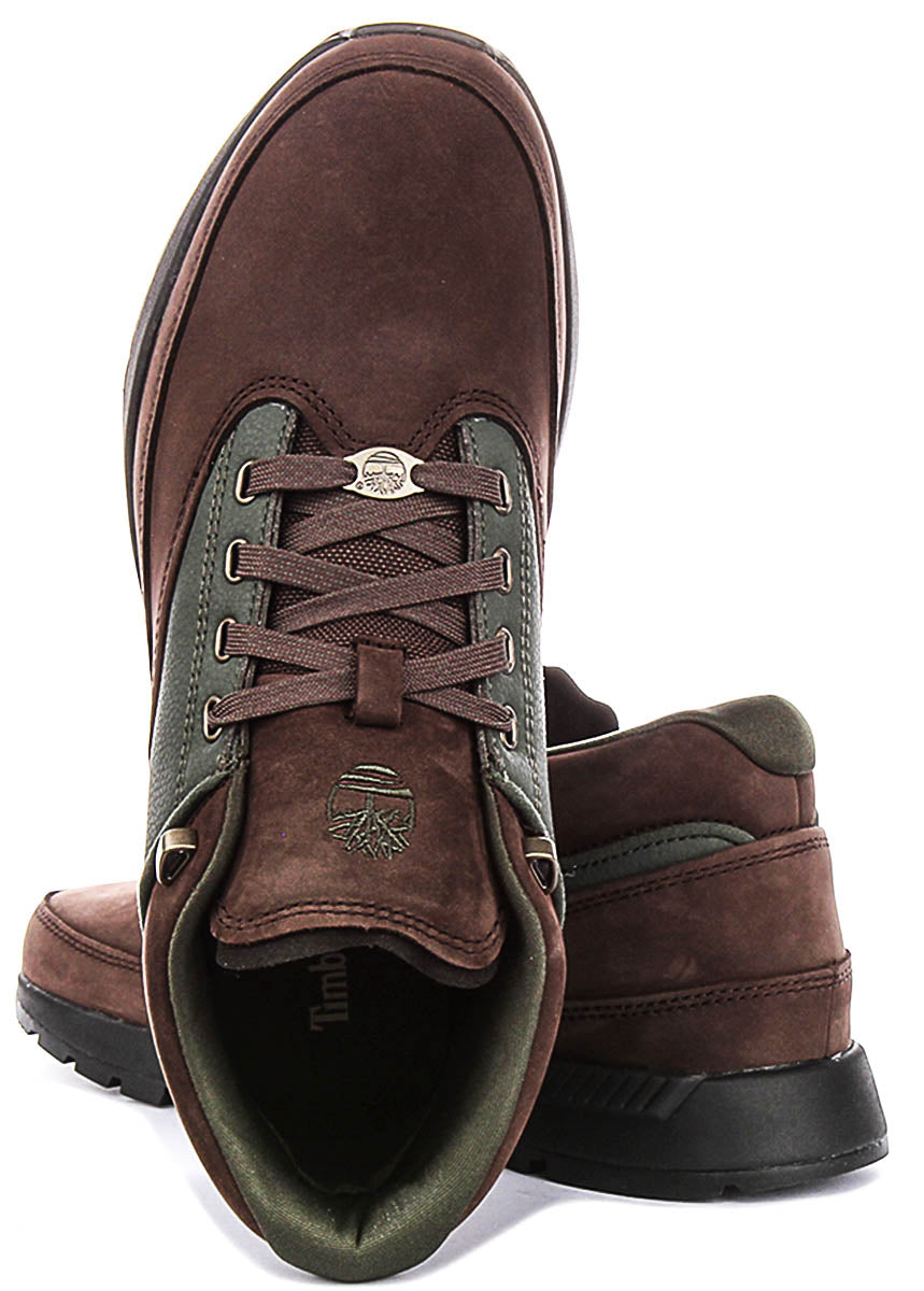 Timberland Euro Grid In Dark Brown For Men Trainer