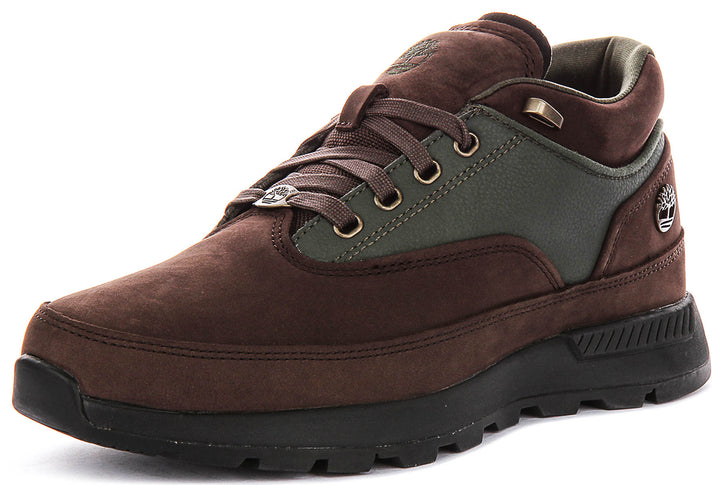 Timberland Euro Grid In Dark Brown For Men Trainer