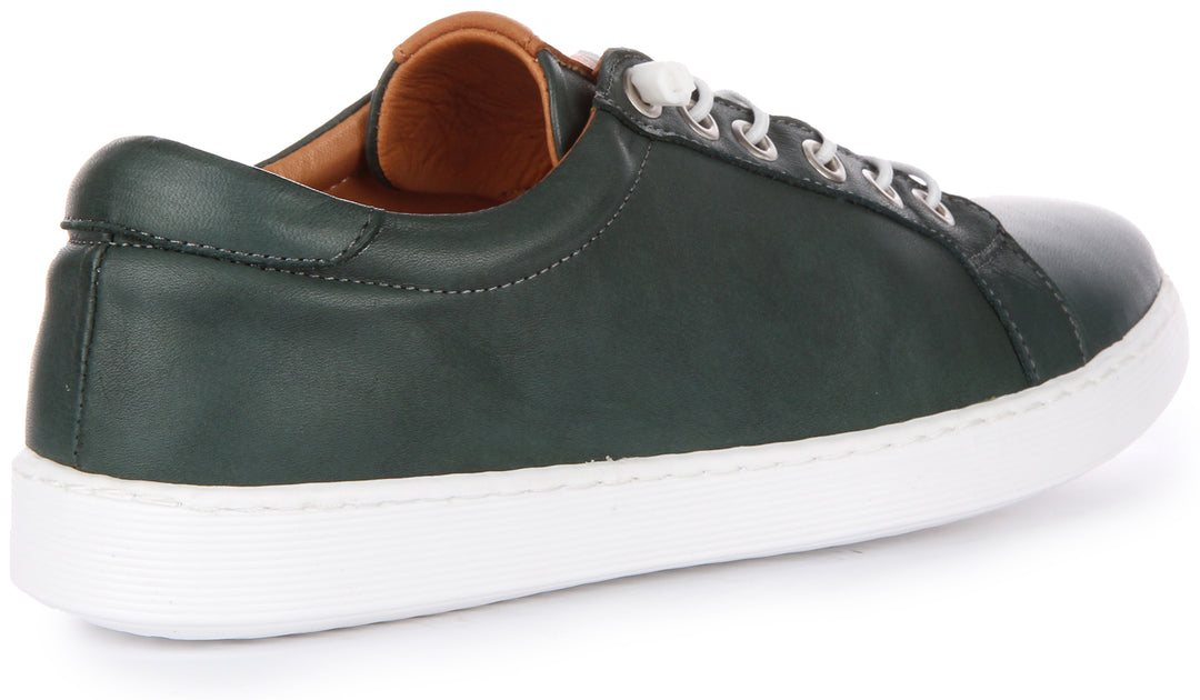 Justinreess England Elita In Dark Green For Women