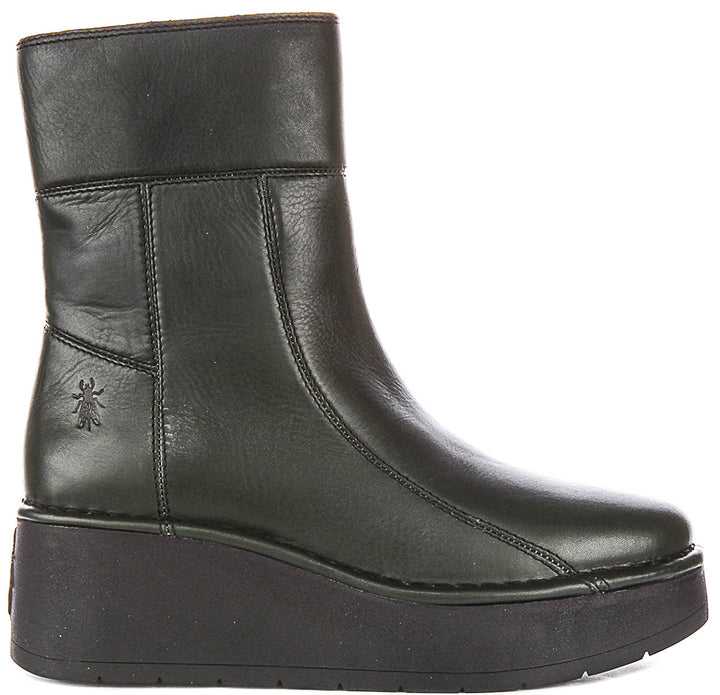 Fly London Hann248 In Dark Green For Women