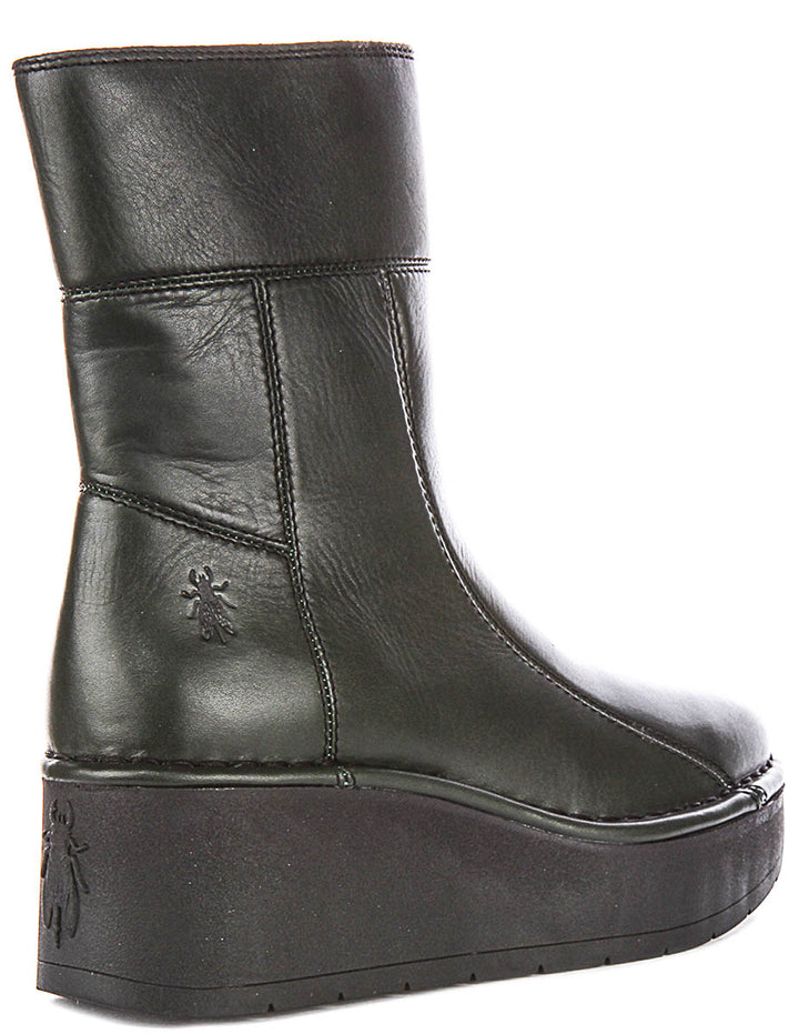 Fly London Hann248 In Dark Green For Women