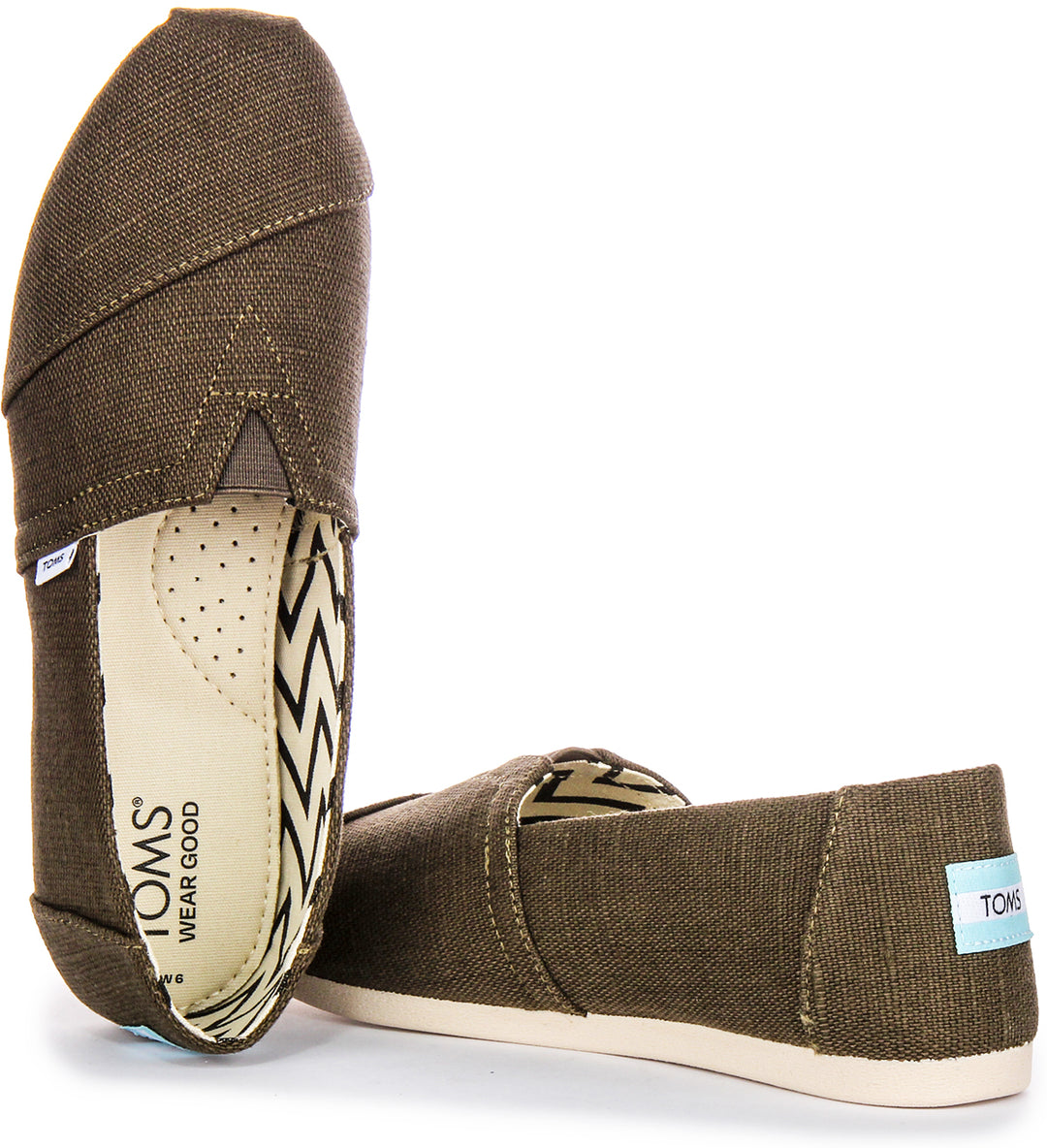 Toms Alpargata Heritage In Dark Green For Women