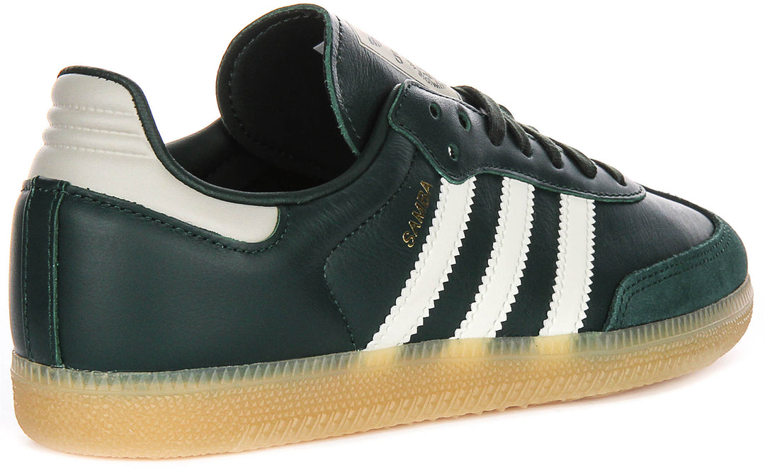 Adidas Samba OG J In Dark Green For Youth