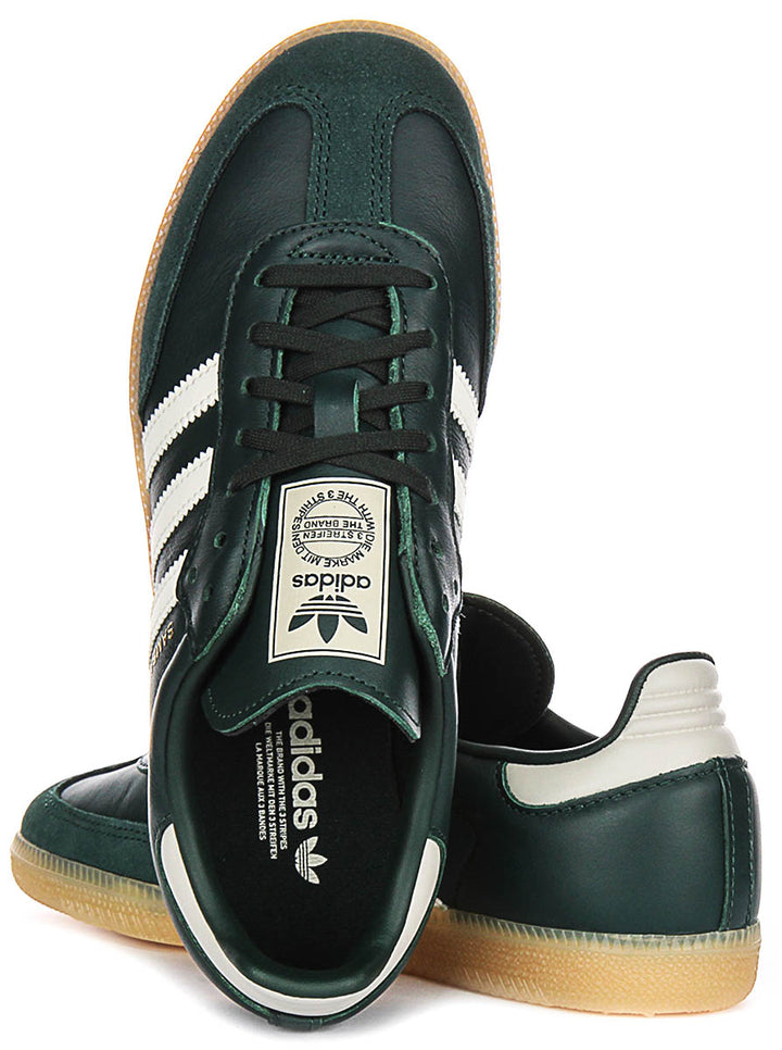 Adidas Samba OG J In Dark Green For Youth