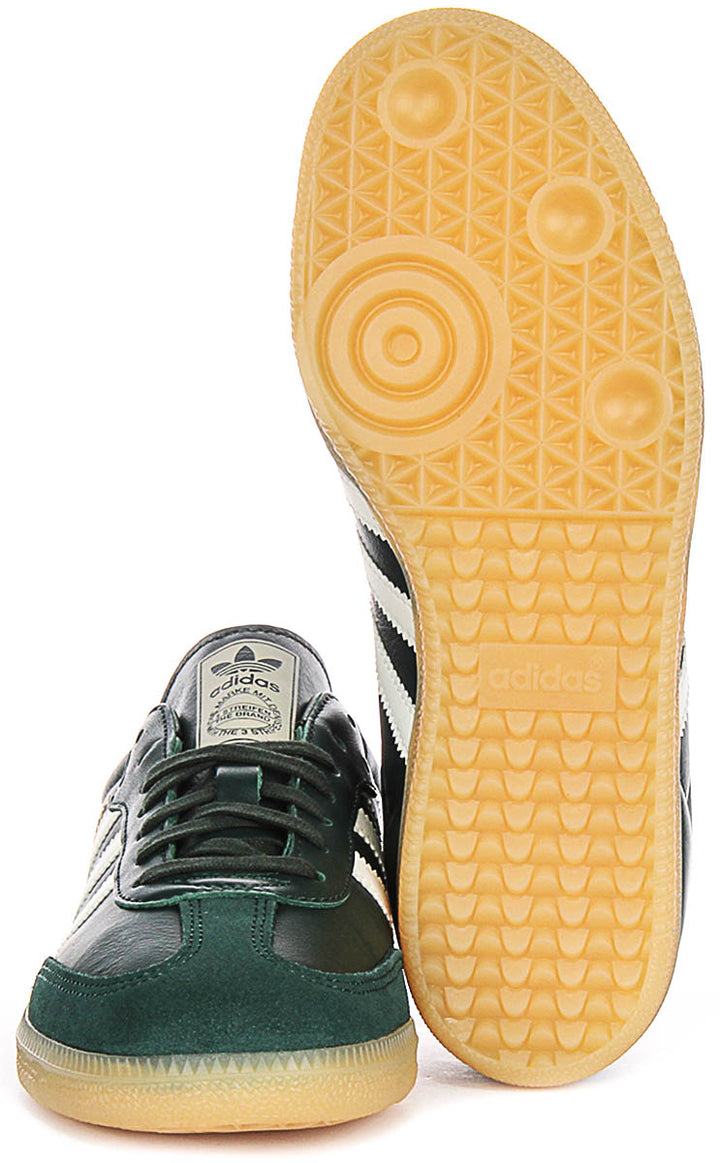 Adidas Samba OG J In Dark Green For Youth