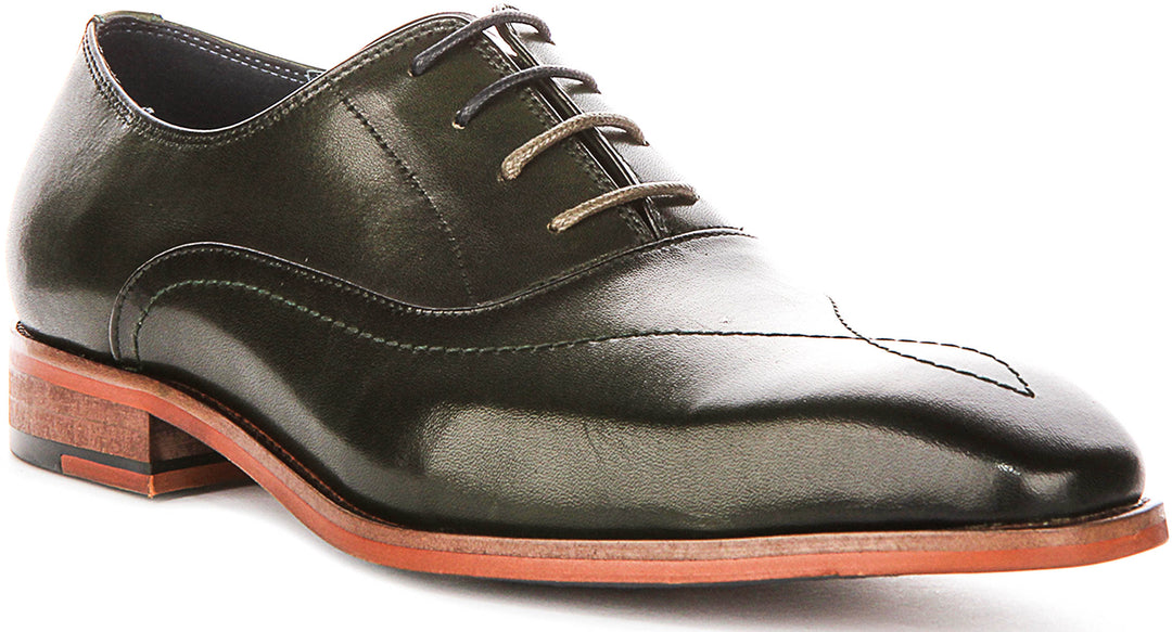 Justinreess England Jett In Dark Green For Men
