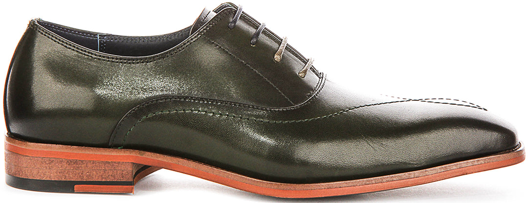 Justinreess England Jett In Dark Green For Men