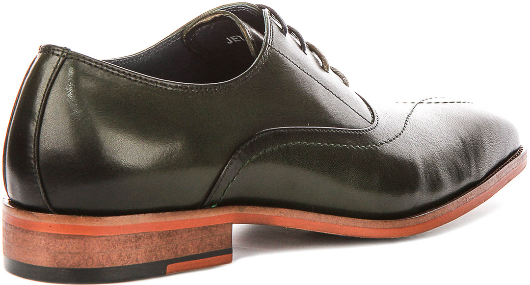 Justinreess England Jett In Dark Green For Men