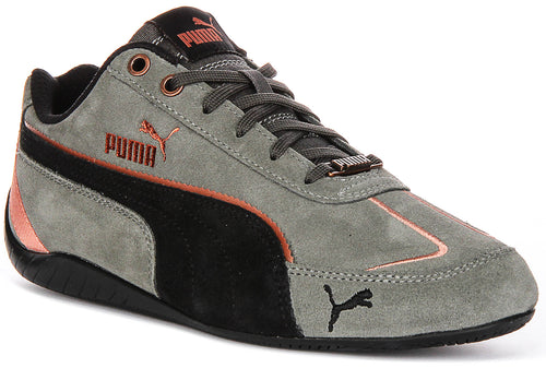 Puma Speedcat In Dark Grey Black For Women