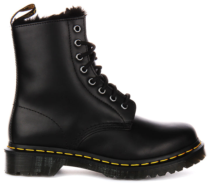 Dr Martens 1460 Serena In Dark Grey Atlas For Women