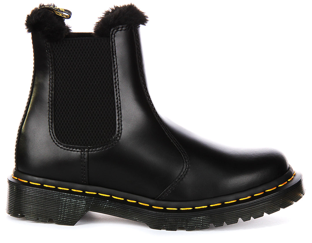 Dr Martens 2976 Leonore In Dark Grey Atlas For Women