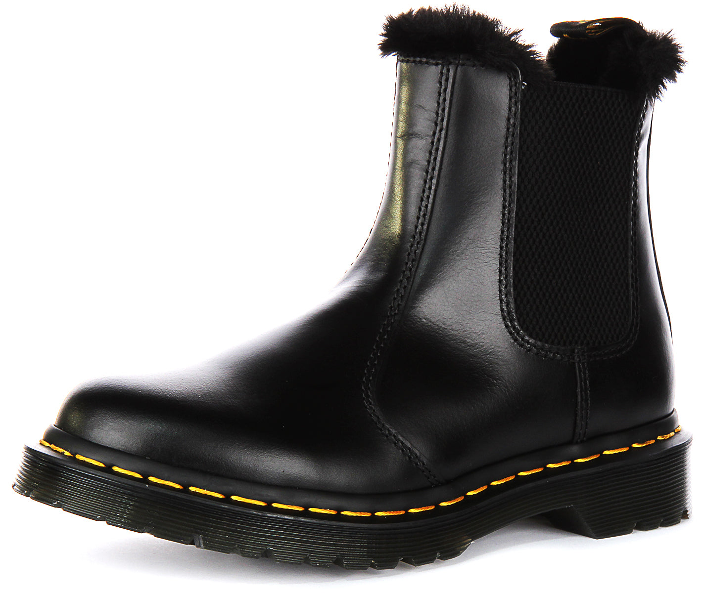 Dr Martens 2976 Leonore In Dark Grey For Women | Lined Chelsea