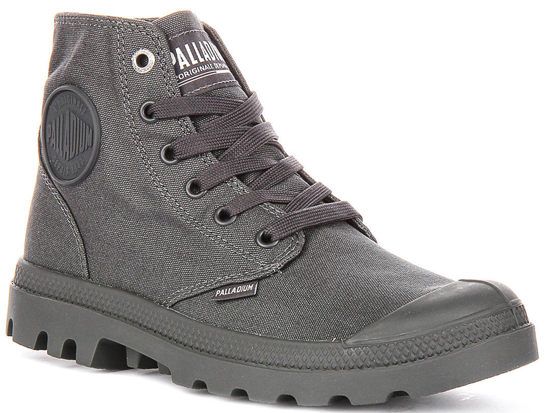 Palladium Mono Chrome In Dark Grey For Unisex