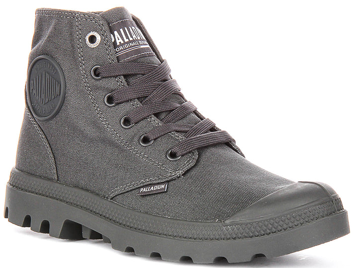Palladium Mono Chrome In Dark Grey For Unisex