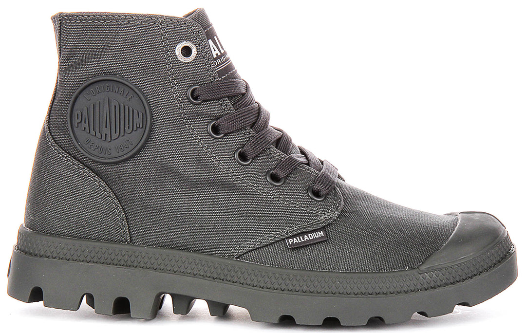 Palladium Mono Chrome In Dark Grey For Unisex
