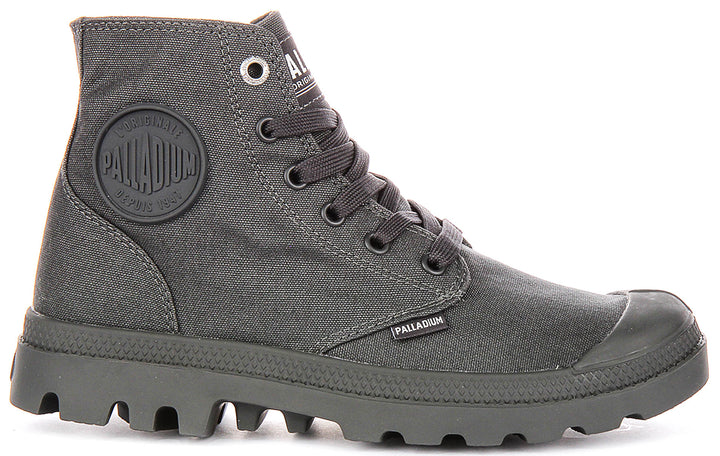 Palladium Mono Chrome In Dark Grey For Unisex