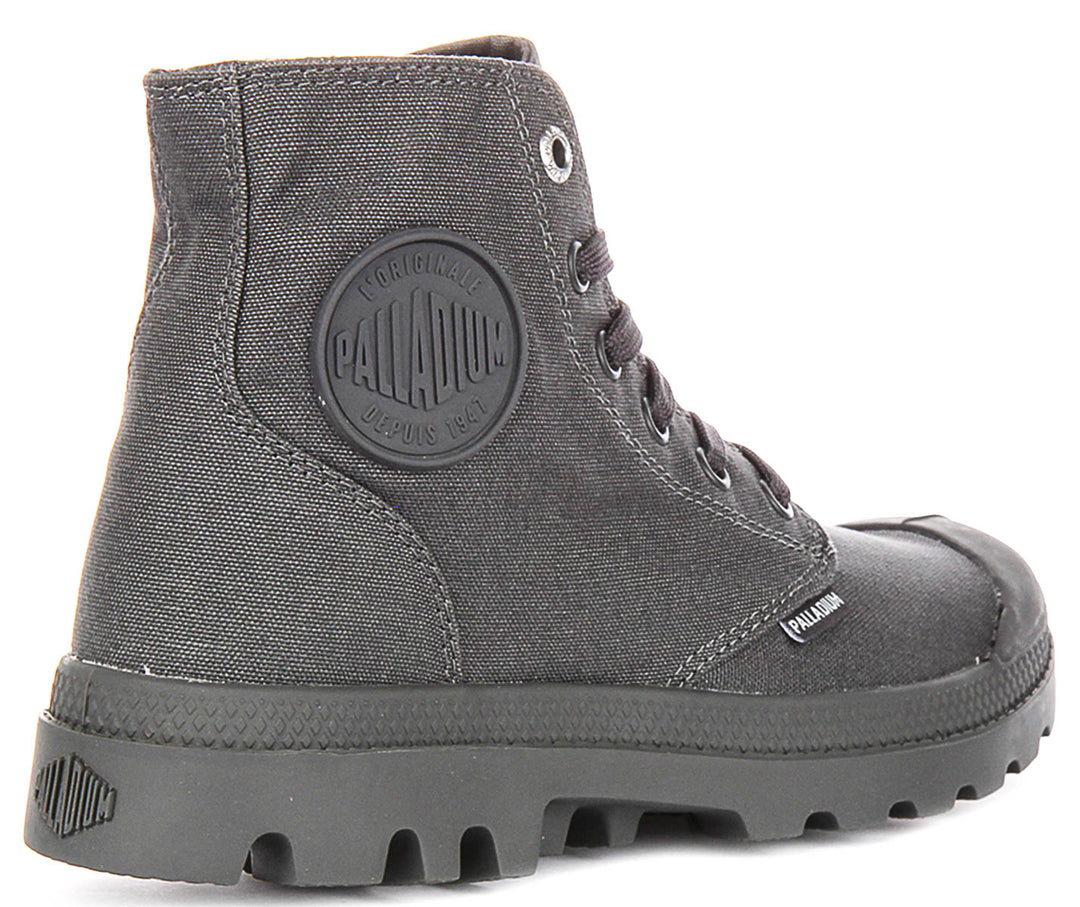 Palladium Mono Chrome In Dark Grey For Unisex