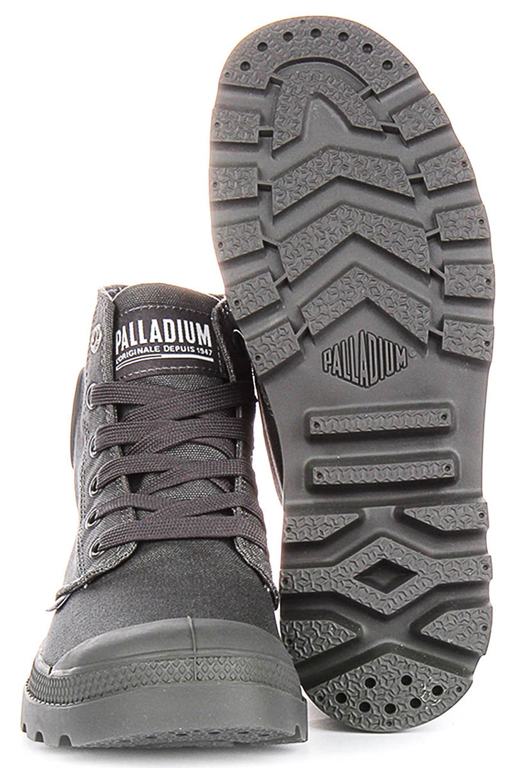 Palladium Mono Chrome In Dark Grey For Unisex