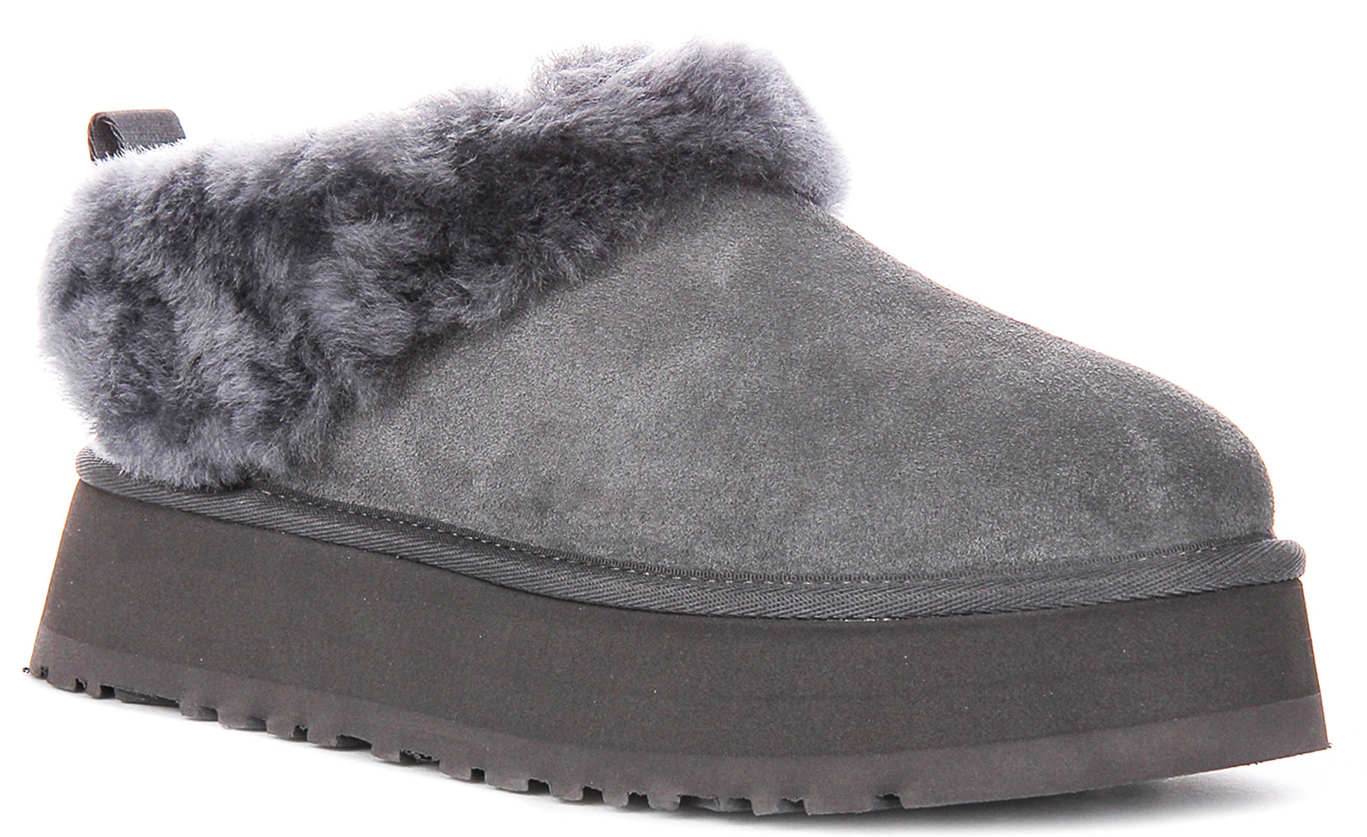Ugg Australia Tazzelle In Dark Grey For Women | Warm Platform