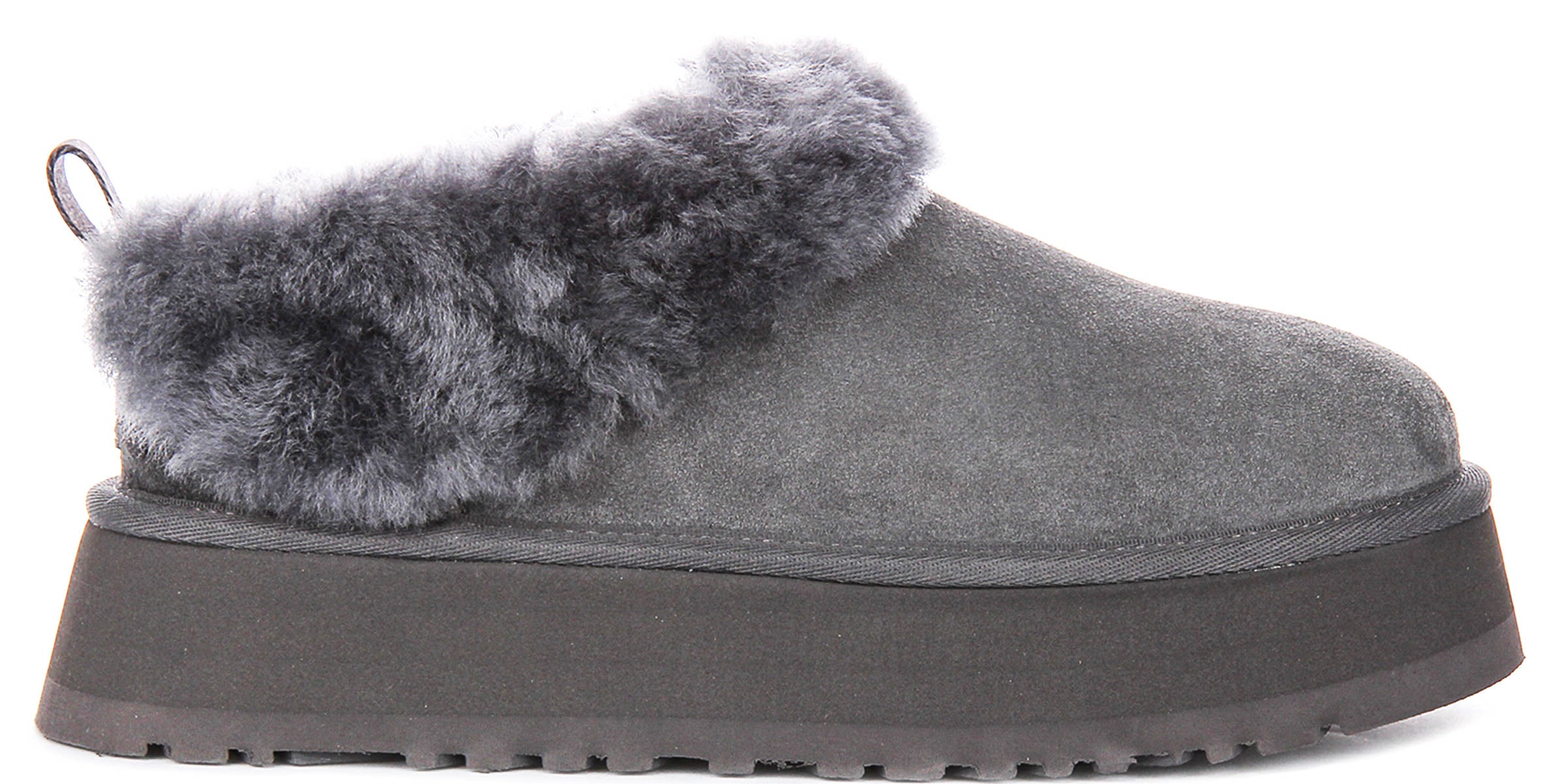 Ugg Australia Tazzelle In Dark Grey For Women | Warm Platform