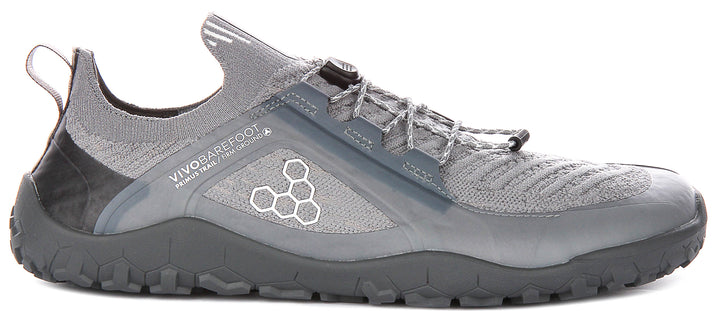 Vivobarefoot Primus Trail In Dark Grey For Men