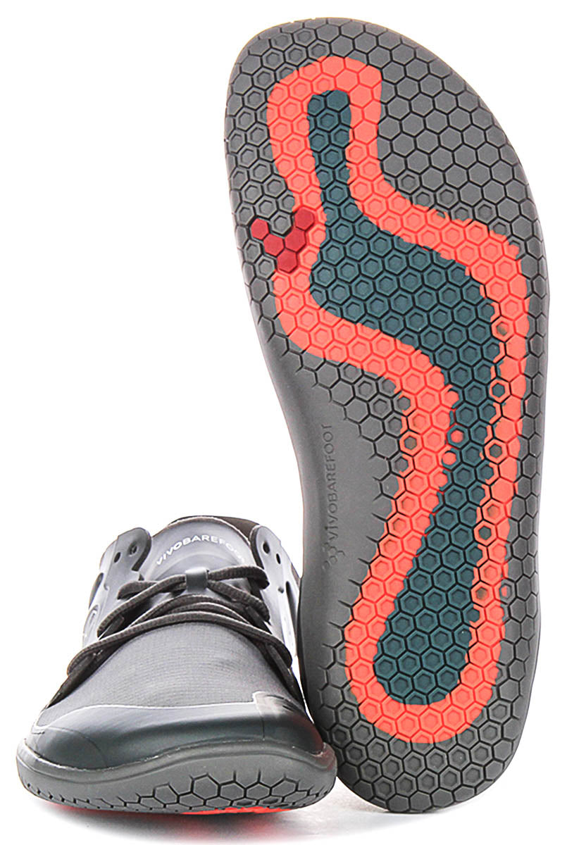 Vivobarefoot Primus Lt Iv In Dark Grey For Women
