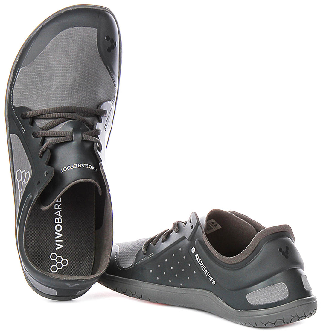 Vivobarefoot Primus Lite IV In Dark Grey For Men