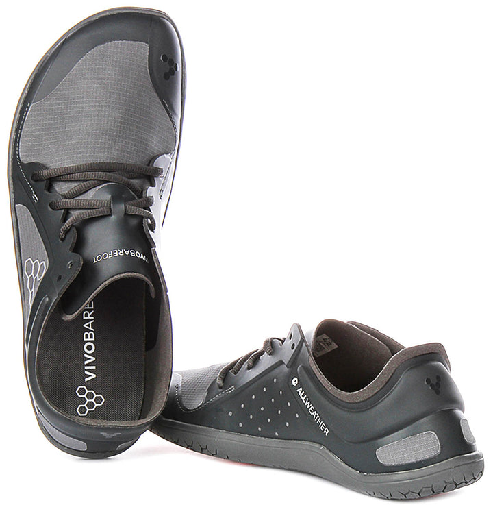 Vivobarefoot Primus Lite IV In Dark Grey For Men