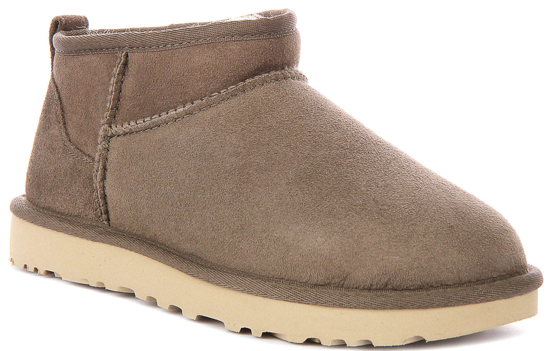 Ugg Australia W Classic Ultra Mini In Dark Grey For Women