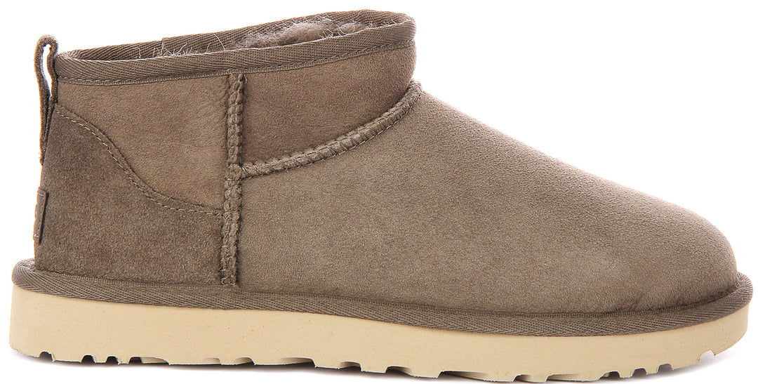 Ugg Australia W Classic Ultra Mini In Dark Grey For Women