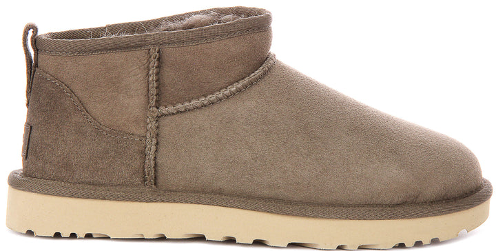 Ugg Australia W Classic Ultra Mini In Dark Grey For Women