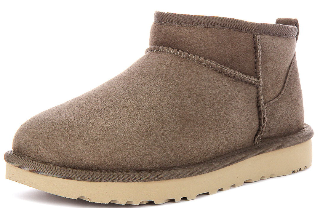 Ugg Australia W Classic Ultra Mini In Dark Grey For Women