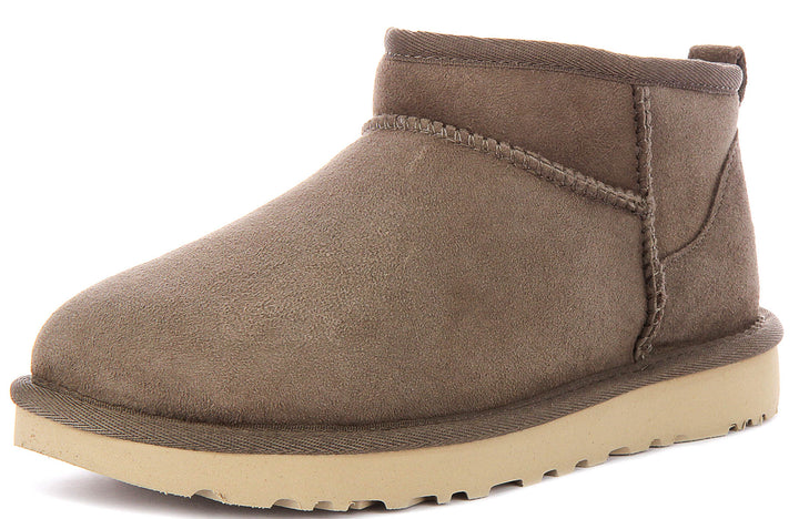 Ugg Australia W Classic Ultra Mini In Dark Grey For Women