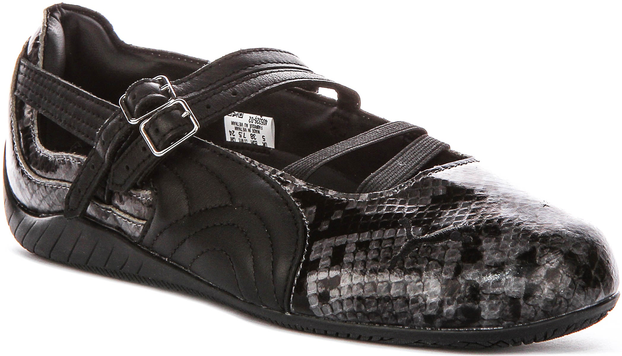 Puma Sc Ballet Snake In Dark Grey Snake Print For Women | Trainers ...