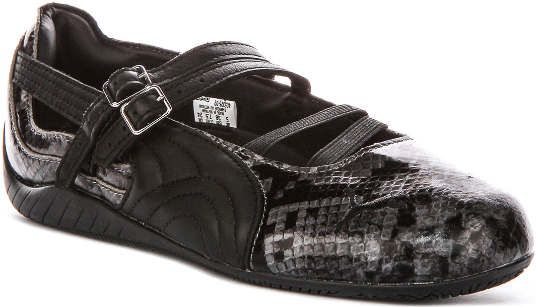 Puma SC Ballet Snake In Dark Grey Snake Print For Women