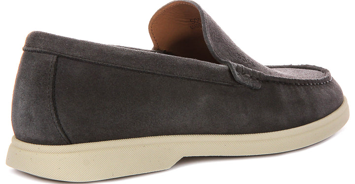 Boss Sienne Loaf Sd In Dark Grey For Men