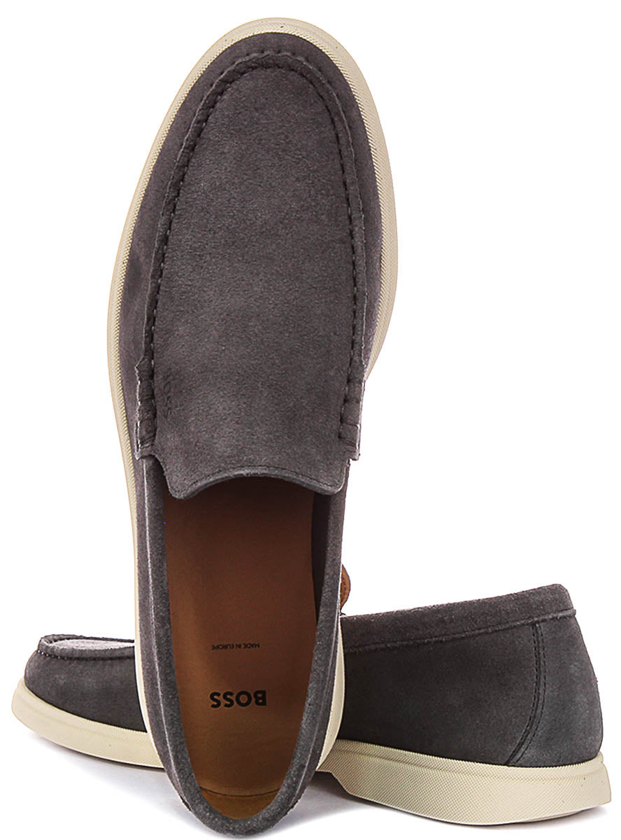 Boss Sienne Loaf Sd In Dark Grey For Men