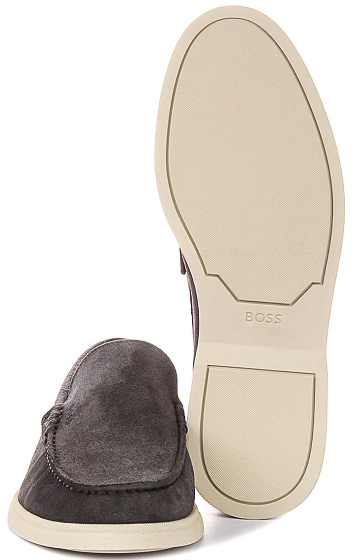 Boss Sienne Loaf Sd In Dark Grey For Men