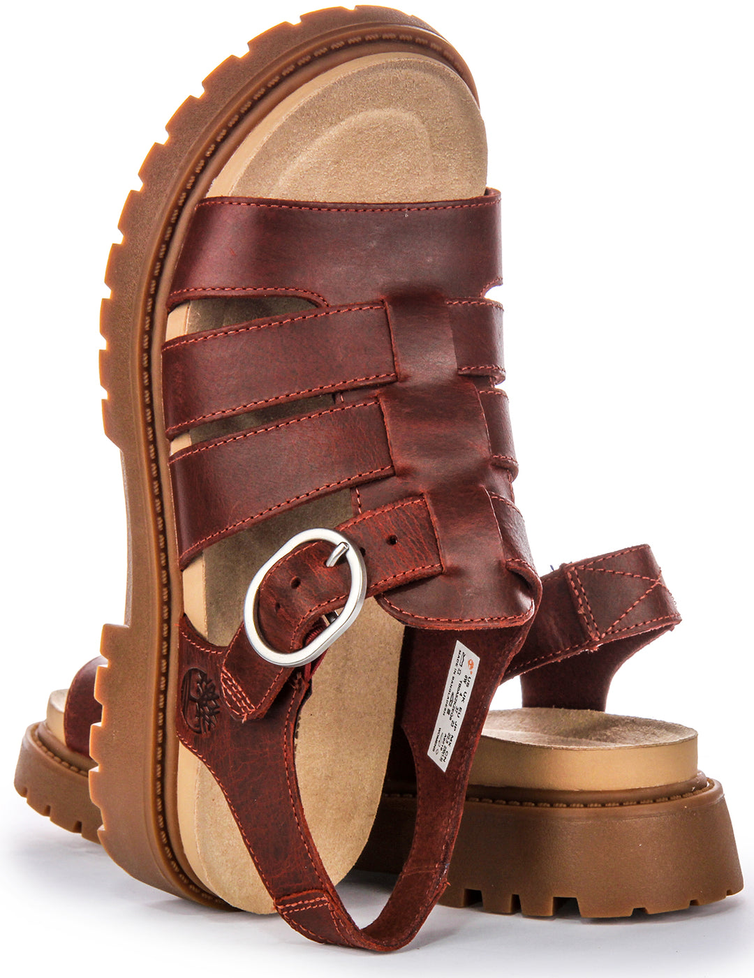 Timberland A5Zkz Clairemont Way Dark Red For Women Fisherman