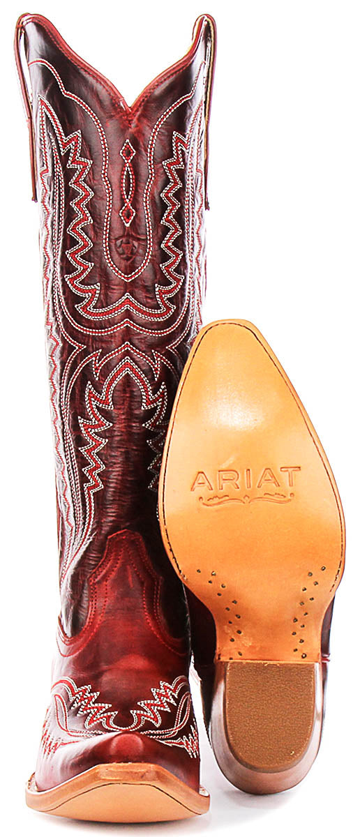 Ariat Casanova In Dark Red For Women