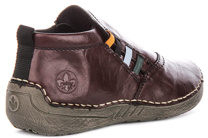 Rieker 52584-30 In Dark Red For Women